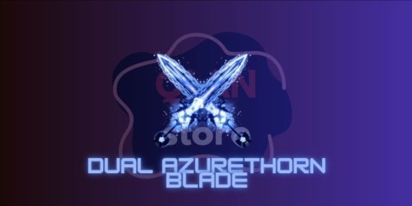 LIMITED SWORD | Dual AzureThorn Blade | Blade Ball RBL