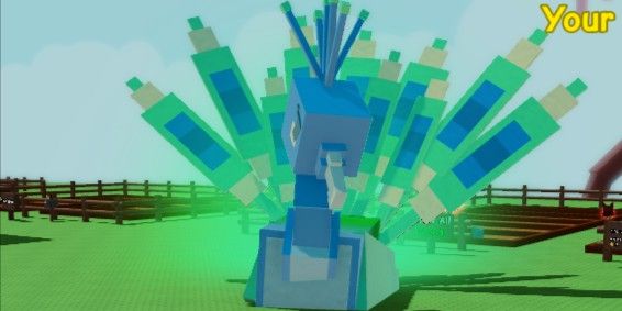 Titan Peacock (Age 19, Kg 21) - Grow A Garden