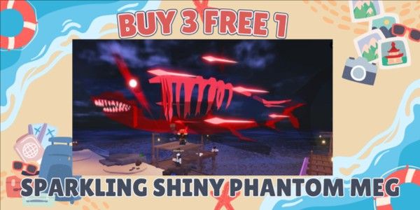 Sparkling Shiny Phantom Megalodon