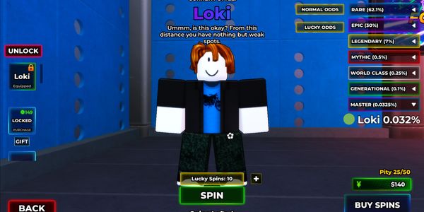 Akun Blue Lock Rivals + Basketball Zero Style Loki + Spider