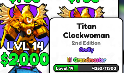 TITAN CLOCKWOMAN