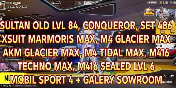 SULTAN MAXX ACCOUNT PUBG MOBILE MANY SKINS