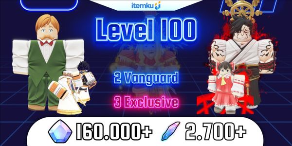 Accounts Anime Vanguards लेवल 100 | तुरंत डिलीवरी