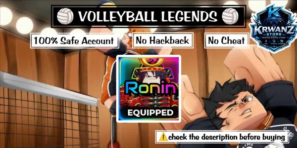 계정 Volleyball Legends || Ronin