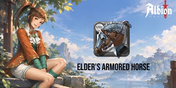 Elder's Armored Horse
