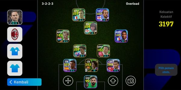eFootball account G.Best, Olise, Kane GG (3197)