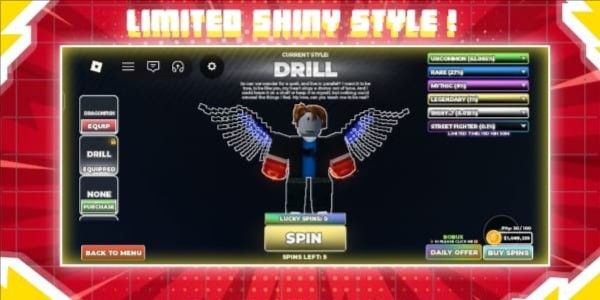 Akun/Account Style Drill ! – Untitled Boxing Game