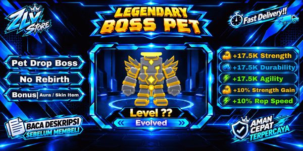 Evolved Legendary Boss || Overpowered Pet