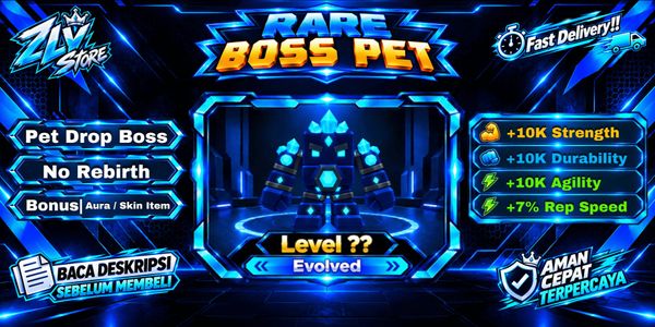 Evolved Rare Boss || Overpowered Pet