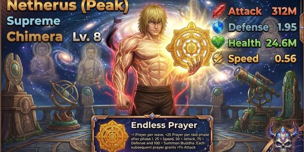 Netherus / Netero Peak Chimera [ level 8 ] + Cursed trait