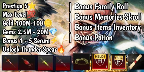 Prestige Account | Lots of Gems | Lots of Gold | Item Inventory | AOTR