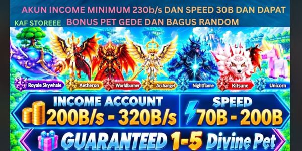 Steal An Egg Divine Pet Account