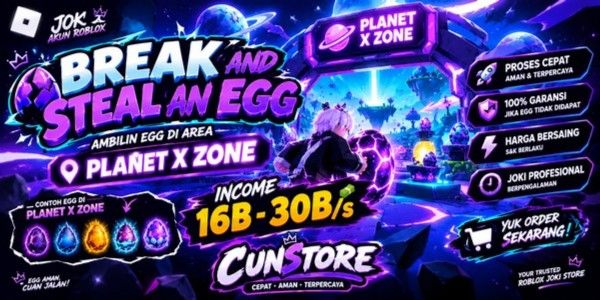 EGG BOOST 16B-30B/S | BREAK AND STEAL AN EGG
