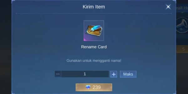 Rename Card