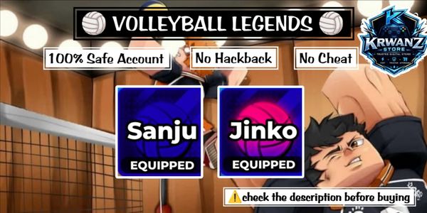 계정 Volleyball Legends || Sanju + Jinko