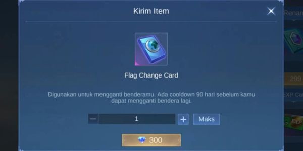 Flag Change Card