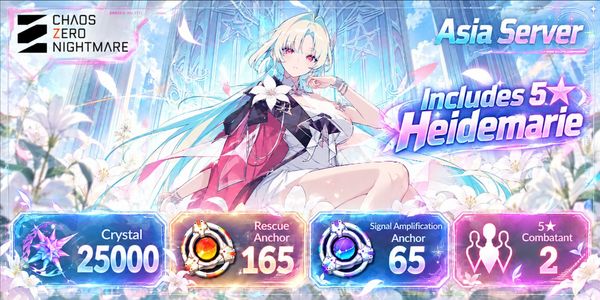 Chaos Zero Nightmare CZN Classic Edition Crystal Resource Account