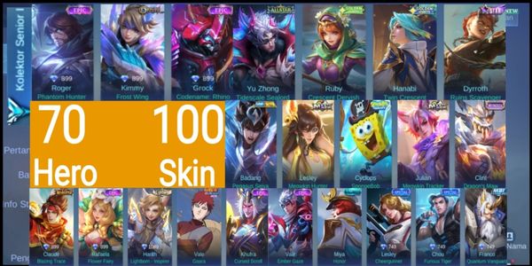 حساب GG Mobile Legends عرض خاص رخيص (#98)