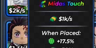 Midas Touch Unit