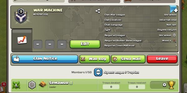 Clan level 9 good name