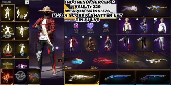 Blank account with SG 2 skin, cheap