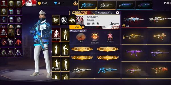 SULTAN FREE FIRE ACCOUNT ENEMIES IMMEDIATELY HIDE VERY CHEAP