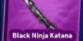 Black Ninja Katana