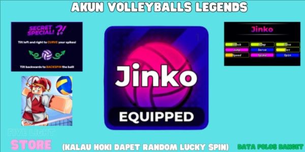 Jinko Account (Style) | +13 | INSTANT DELIVERY | NO SCRIPT | - Volleyball Legends