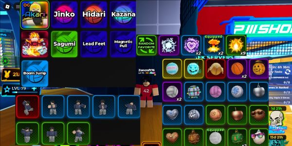 Account 5 Secret Style Akari + Encho + Jinko + Kazana + Hidari