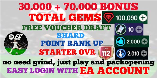 SMURFT EA FC MOBILE | 30K++ GEMS | ANDRO/IOS