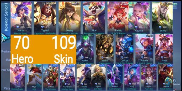حساب GG Mobile Legends عرض خاص بسعر رخيص (#96)