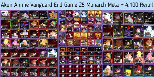 บัญชี Anime Vanguard Monarch Meta (2)