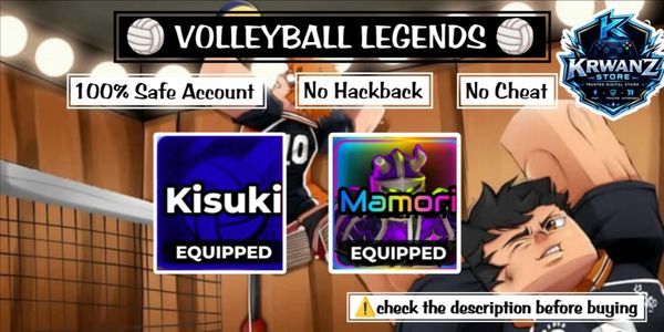 계정 Volleyball Legends || Kisuki + Mamori