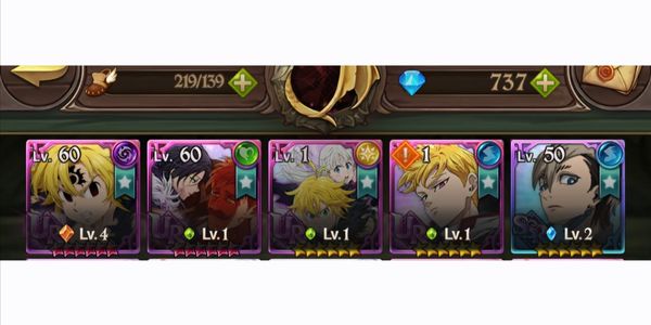 STARTER ACCOUNT MELIODAS NEMESIS ULTI 4/6 [GLOBAL]