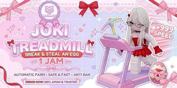 جوكّي Treadmill لمدة 1 ساعة - Break and Steal an Egg