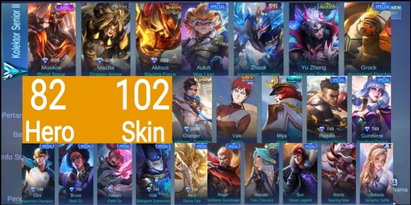 حساب GG Mobile Legends عرض خاص رخيص (#41)