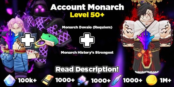 Account Starter Anime Vanguards (Monarch!) #3