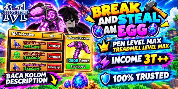 GG MAX ACCOUNT | BREAK AND STEAL AN EGG