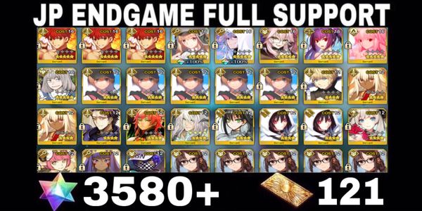 حساب SQ FGO JP Muramasa+دعم+SSR