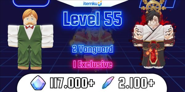 Accounts Anime Vanguards Lvl 55 | Pengiriman Instant