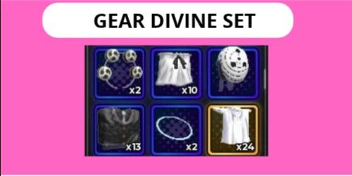 CONJUNTO DE EQUIPAMENTO DIVINO