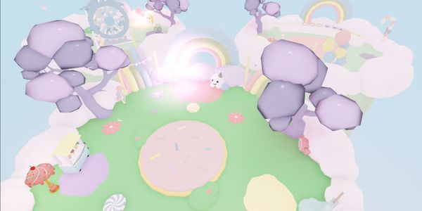 Casa Minúscula Candy Land com Glitch