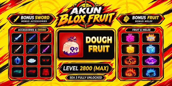 Blox Fruit Account (Max Level) – Dough