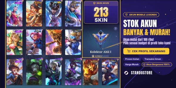حساب Mobile Legends رخيص مع ضمان رقم 1