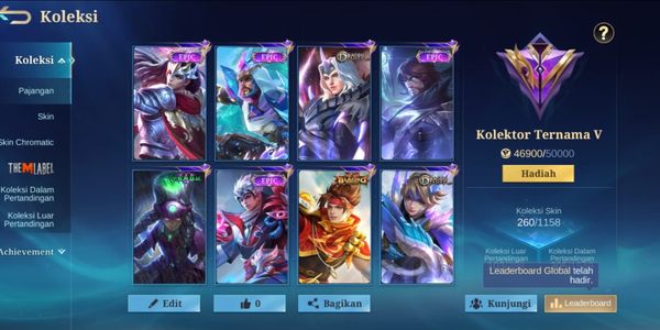 #2 Mobile Legends Account | Famous Collector Cheap