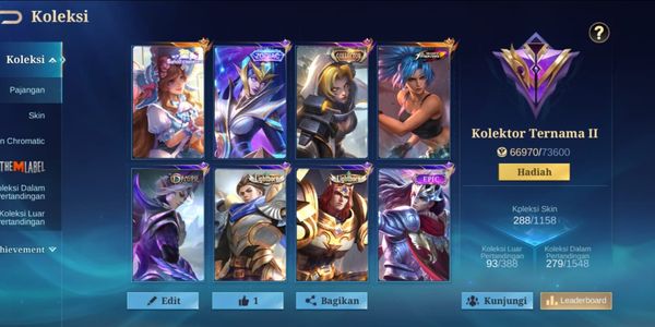 #1 Mobile Legends Account | Famous Collector Cheap