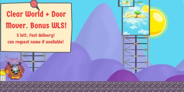Clear World + Déplaceur de porte en bas à droite/gauche (Aléatoire) Bonus WLS !