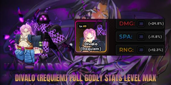 Diavolo (Requiem) Godly Stats Full + Max Level Unit