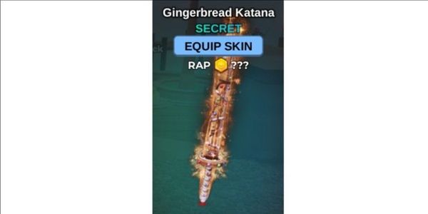 สกิน Rod Gingerbread Katana