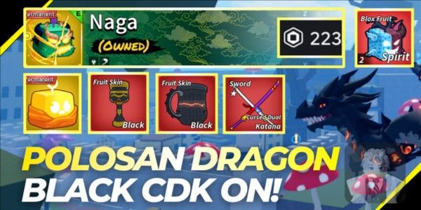Cuenta limpia PERM Dragon Black Skin Fullskill GG!